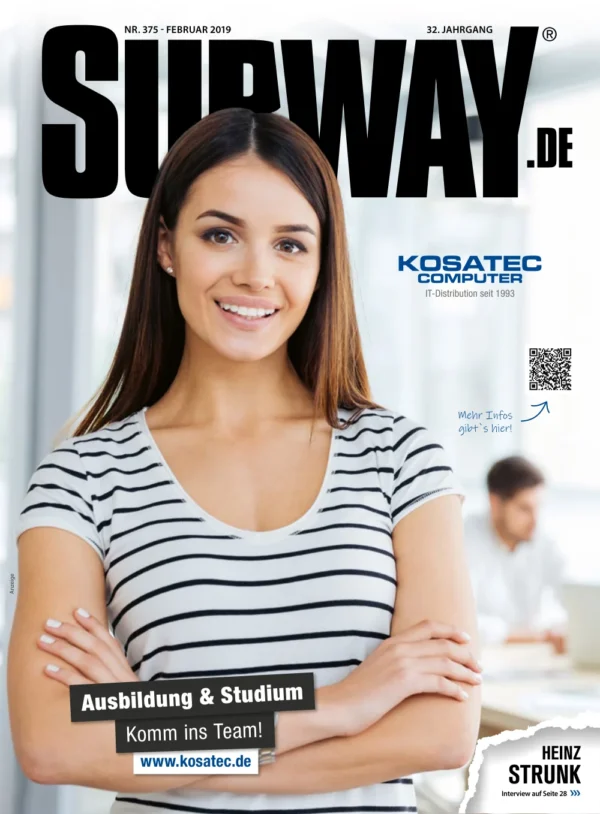 Titelseite SUBWAY Ausgabe 375