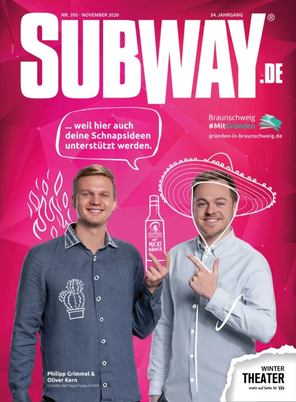 Titelseite SUBWAY Ausgabe 395