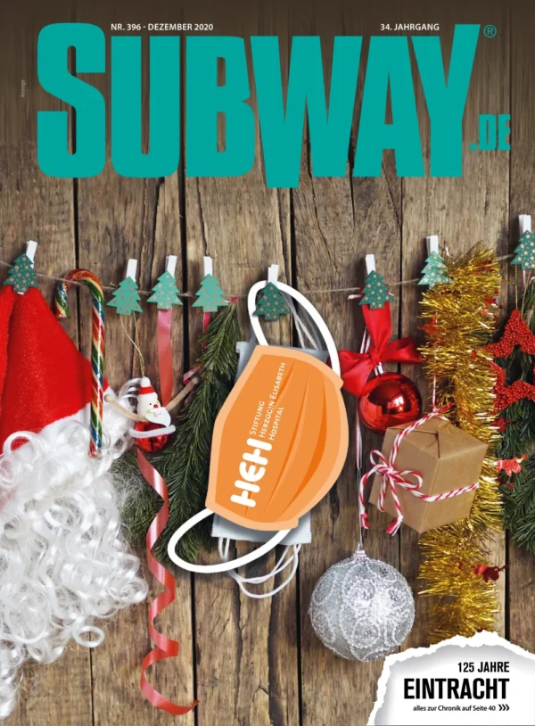 Titelseite SUBWAY Ausgabe 396