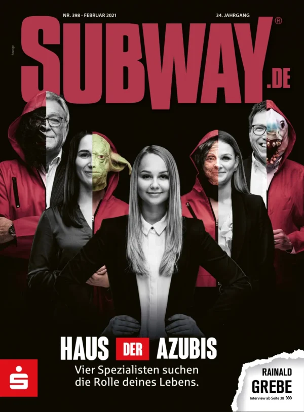 Titelseite SUBWAY Ausgabe 398