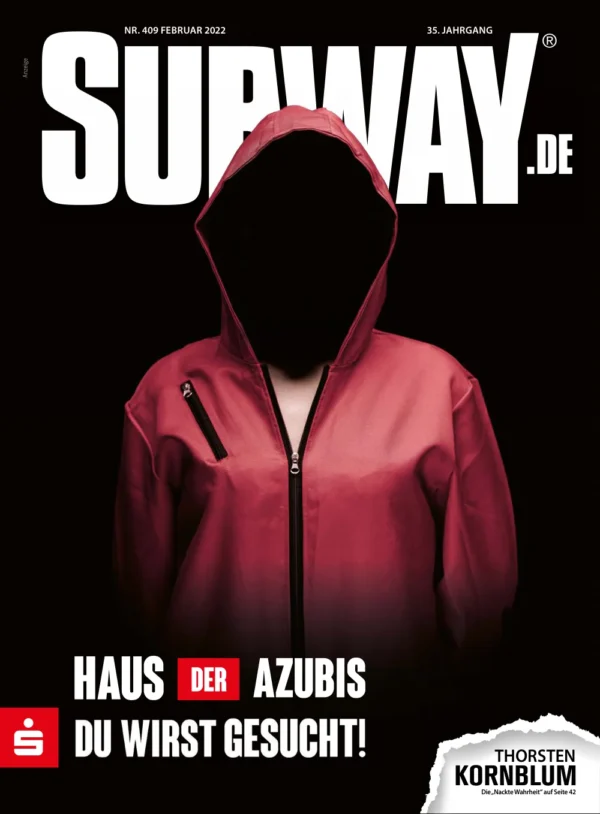 Titelseite SUBWAY Ausgabe 409