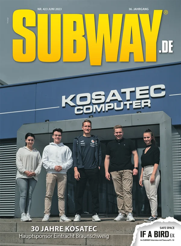 Titelseite SUBWAY Ausgabe 423