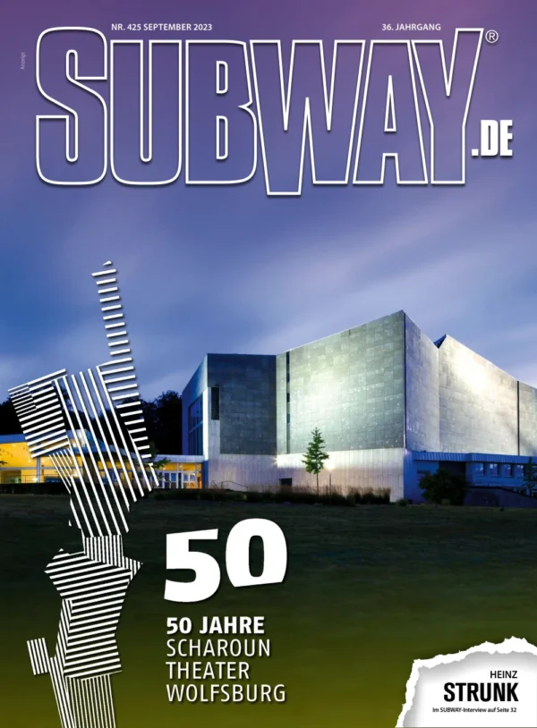 Titelseite SUBWAY Ausgabe 425