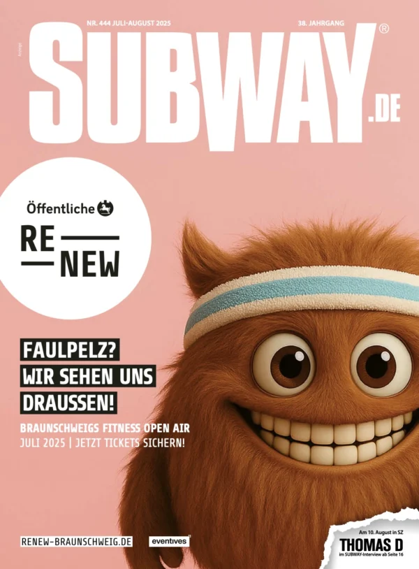 Titelseite SUBWAY Ausgabe 444