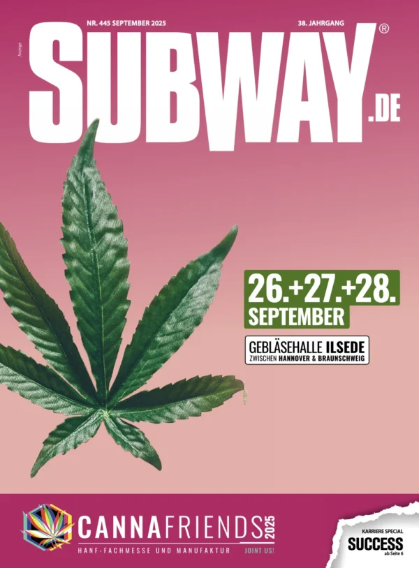 Titelseite SUBWAY Ausgabe 445