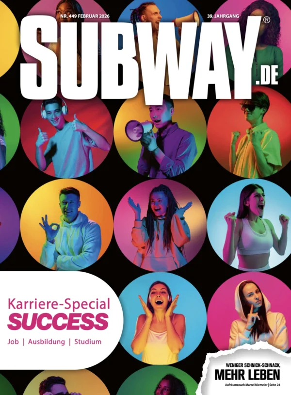 Titelseite SUBWAY Ausgabe 449
