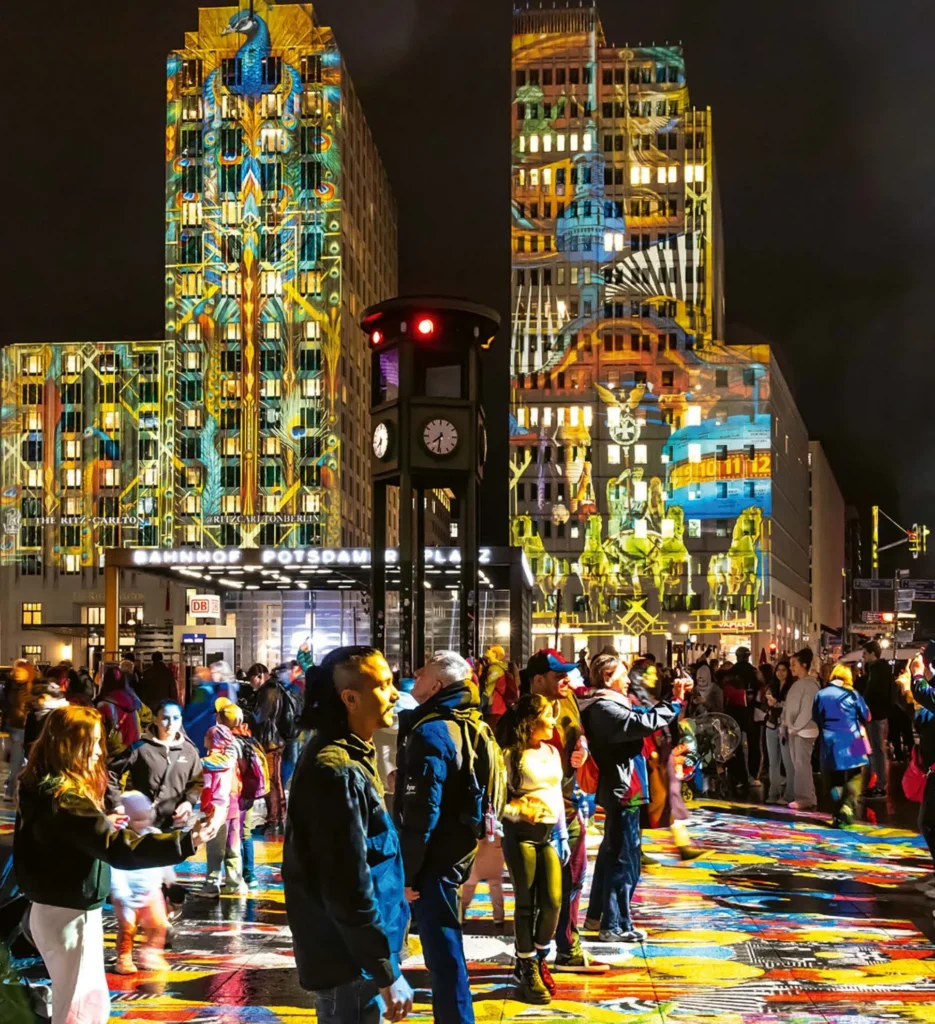 Löwenstadt leuchtet